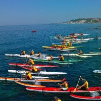 Course - Guethary Ocean Outrigger Race 09